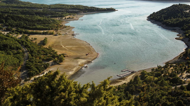 Le lac de Sainte-Croix. Photo Le DL/Jean-François Mutzig