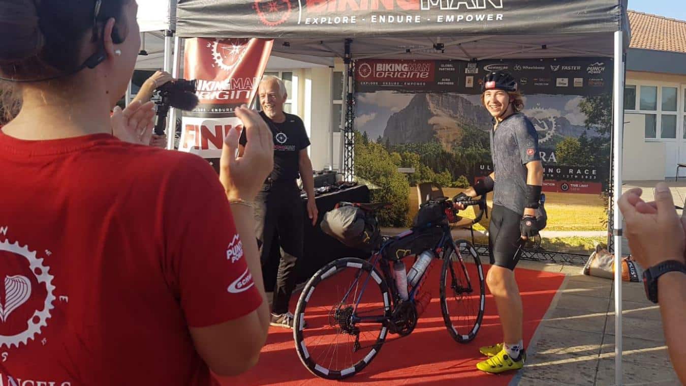 Le Crotoy: Adrien Leroux a parcouru ses 1000 km à vélo dans les cinq jours impartis