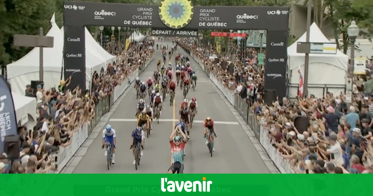 Grand Prix Cycliste de Québec: Arnaud De Lie remporte sa première victoire sur le WorldTour au bout d’un long sprint (vidéo)