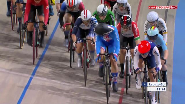Cyclisme Sur Piste Championnat d'Europe : Clara Copponi sacrée en scratch